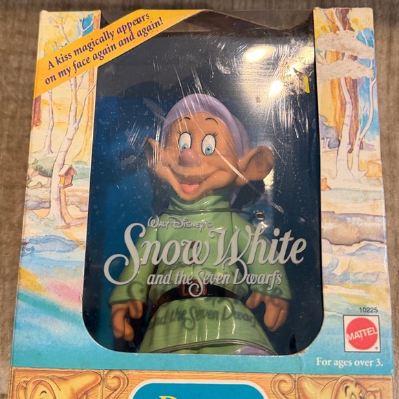 Disney Dopey Action Figure - Green Outfit and Purple Hat - Picture 8 of 8